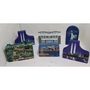 6 The Cat's Meow New York Skyline Statute Of Liberty Central Park Trade Center